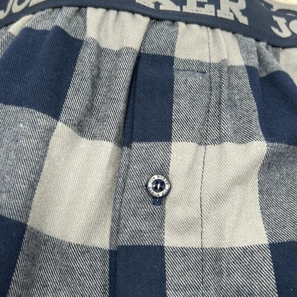 Joe Boxer Men's NWT Navy & Gray Check Pajama Bottoms Size Large - Picture 13 of 14
